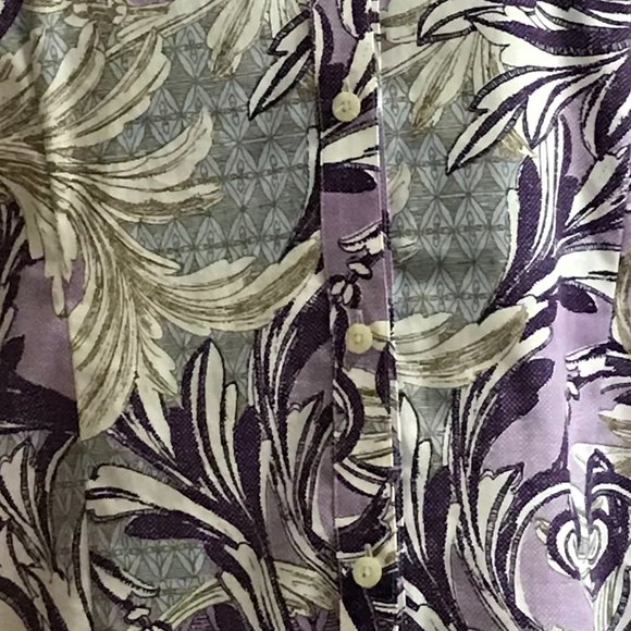 Chico's Brand Size 3(XL) Long Sleeve Lavender Shirt - Picture 4 of 4